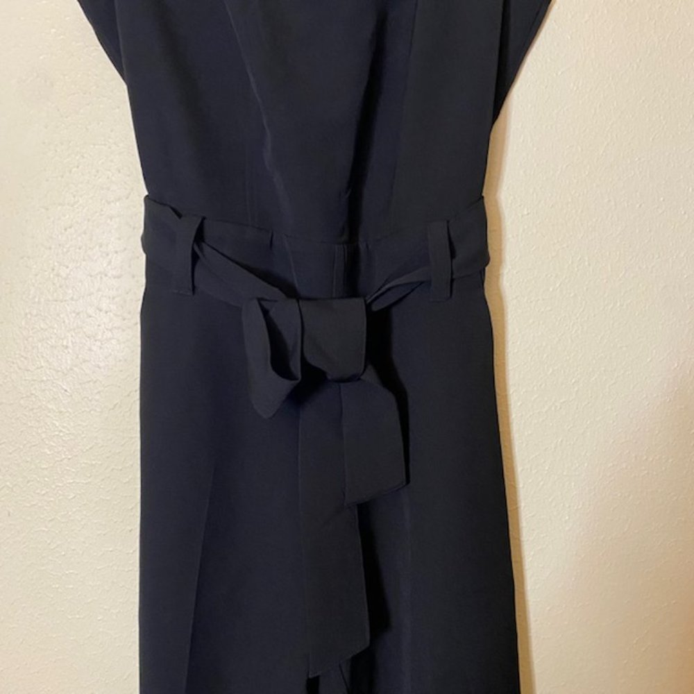 New York and Company Black Belted  Sleeveless Jumpsuit Size S - Picture 3 of 6